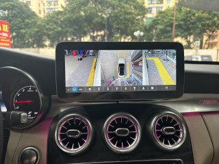 Màn hình giải trí Android liền Camera 360 cho xe Mercedes C/GLC Class 2015 - 2022