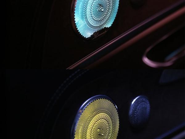 Ốp Loa Burmester Led 64 Màu Cho Xe Mercedes-Benz C-Class, GLC-Class, E-Class