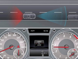 Tìm hiểu về công nghệ phanh khoảng cách Mercedes-Benz Distronic®