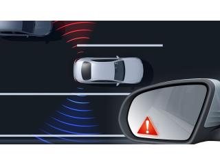 Cảnh Báo Điểm Mù Blind Spot Assist Chính Hãng Mercedes cho xe C - GLC - GLE - GLS (W205 - X253 - W167)