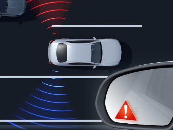 Cảnh Báo Điểm Mù Blind Spot Assist Chính Hãng Mercedes cho xe C - GLC - GLE - GLS (W205 - X253 - W167)