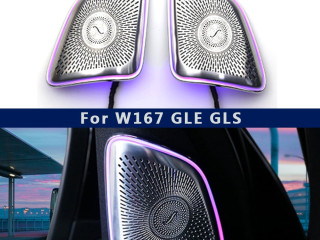 Cover Loa Tweeter 3D Led 64 màu cho xe Mercedes W167 GLE GLS Class 2020+