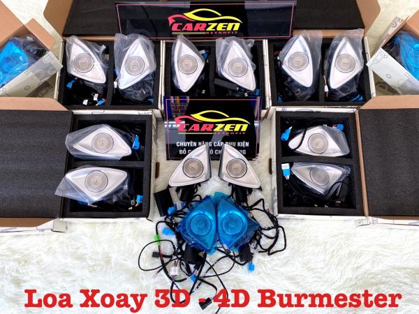 Loa Xoay 4D Burmester Led 64 Màu Cột A cho xe Mercedes - Benz C-Class, GLC-Class, E-Class, S-Class