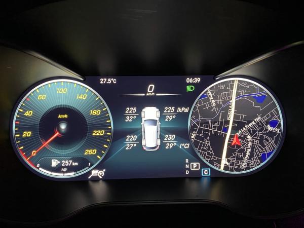 Bộ cảm biến áp suất lốp TPMS chính hãng cho xe Mercedes-Benz