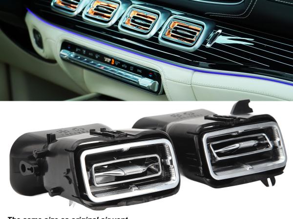 Cửa Gió Điều Hoà Led 64 Mùa GLE/GLS W167 2019 - 2023