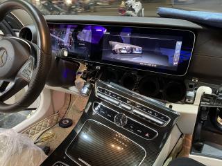 Nâng cấp màn hình trung tâm 12.3 inch kèm Carplay và Android Auto cho xe Mercedes E-Class (2016-2018)