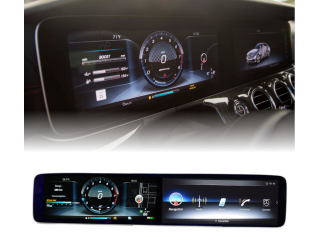 Nâng cấp màn hình công tơ mét điện tử cho xe Mercedes-Benz E-Class W213