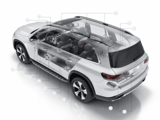 Hệ thống loa Burmester High-End 3D Surround chính hãng cho xe Mercedes-Benz GLE GLS W167