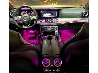Cửa gió điều hoà Tuabin led 64 màu cho xe Mercedes-Benz E - Class (E180 - E200 - E250 - E300)