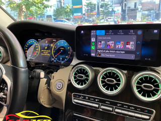 Nâng cấp màn hình công tơ mét điện tử LCD Mercedes C-Class, GLC-Class Facelift