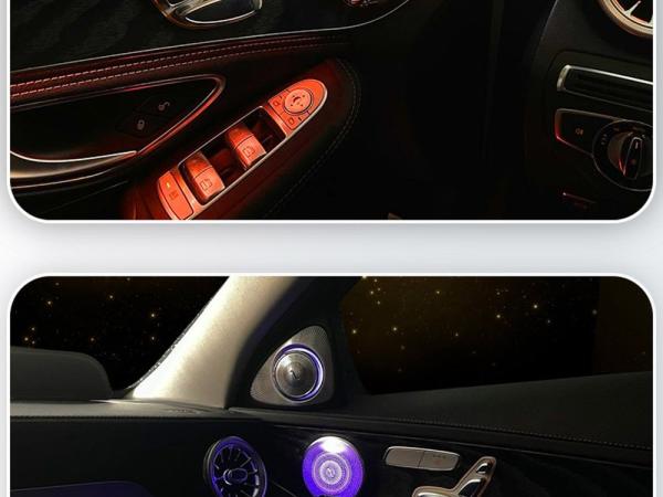 Ốp Loa Burmester Led 64 Màu Cho Xe Mercedes-Benz C-Class, GLC-Class, E-Class