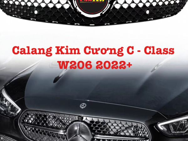 Mặt Calang Kim Cương Mercedes C-Class W206 (C200 Plus, Avantgarde)