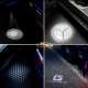 Đèn Rọi Logo Chân Cửa Mercedes-Benz Laser Siêu Nét Carzen Retrofit