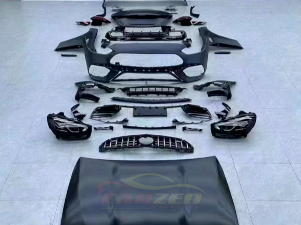 Nâng cấp full bodykit W206 C63 cho xe W205 C180 - C200 - C250 - C300 (2015-2021)