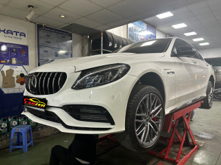Độ Mercedes-Benz C300 2016 phong cách C63 AMG – Nâng tầm đẳng cấp tại Carzen Retrofit