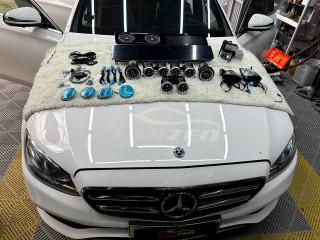 Nâng cấp Mercedes E200 2019 lên E300 Full Option tại Carzen – Đồng hồ Digital, Burmester, Ion âm, LED 64 màu