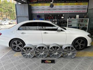 Nâng cấp Mercedes E180 2019 lên E300 tại Carzen – Âm thanh Burmester, màn hình LCD, lazang, LED nội thất