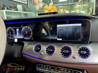 Nâng cấp Mercedes E180 2019 lên E300 tại Carzen – Âm thanh Burmester, màn hình LCD, lazang, LED nội thất