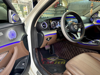 Nâng cấp Mercedes E180 2019 lên E300 tại Carzen – Âm thanh Burmester, màn hình LCD, lazang, LED nội thất