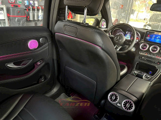Nâng Cấp Mercedes GLC300 2017 Full Option Tại Carzen – Màn Android, Loa Burmester, LED 64 Màu, Vô Lăng AMG