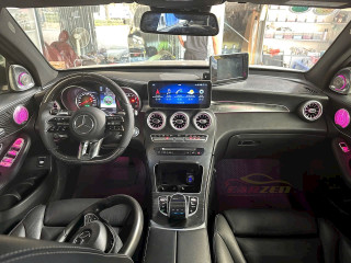 Nâng Cấp Mercedes GLC300 2017 Full Option Tại Carzen – Màn Android, Loa Burmester, LED 64 Màu, Vô Lăng AMG