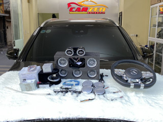 Carzen Retrofit Độ Mercedes-Benz GLC300 2022: Full Option AMG, Air Balance, Burmester, TPMS Chính Hãng
