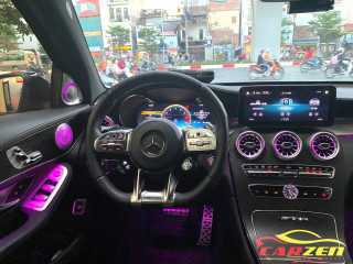 Carzen Retrofit Độ Mercedes-Benz GLC300 2022: Full Option AMG, Air Balance, Burmester, TPMS Chính Hãng