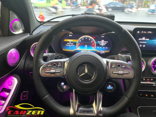 Carzen Retrofit Độ Mercedes-Benz GLC300 2022: Full Option AMG, Air Balance, Burmester, TPMS Chính Hãng
