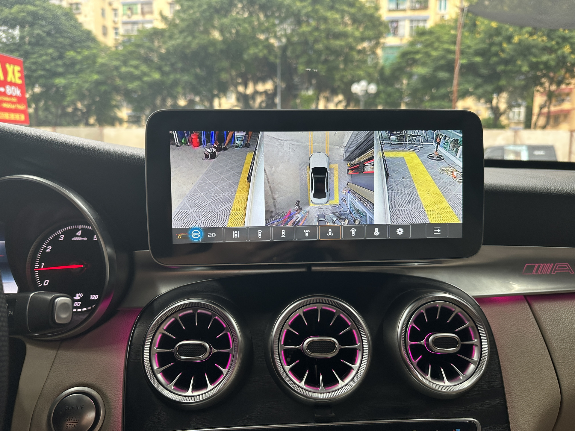 1 màn hình Android cho Mercedes tại Carzen